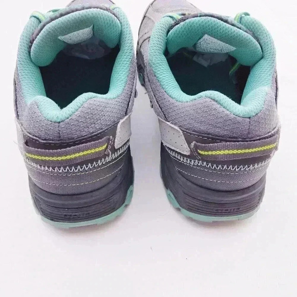SAUCONY ESCAPE TR  Run Trail Running Hiking Shoes Gray Teal Womens Sz 9.5 - Picture 6 of 8